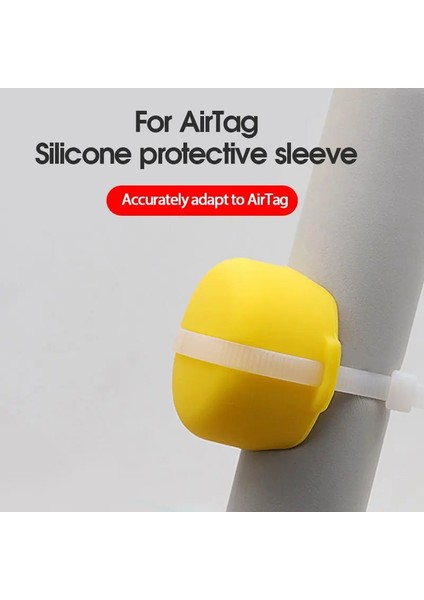 Beyaz Stil Hava Etiketi Silikon Koruyucu Kılıf Bisiklet Anti-Kayıp Cihaz Anti-Kayıp Cihaz Paketi Işık Bisiklet Hava Etiketi Koruyucu Kılıf Firma (Yurt Dışından) modelleri