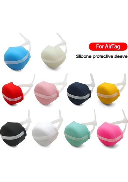 Beyaz Stil Hava Etiketi Silikon Koruyucu Kılıf Bisiklet Anti-Kayıp Cihaz Anti-Kayıp Cihaz Paketi Işık Bisiklet Hava Etiketi Koruyucu Kılıf Firma (Yurt Dışından) indirimleri