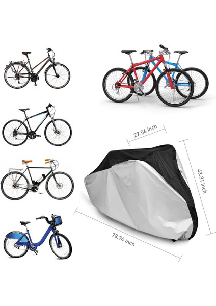 Mavi Stil L Boyutu Açık Uv Koruma Bisiklet Koruyucu Kapak Motosiklet Kapak Evrensel Su Geçirmez Bisiklet Yağmur ve Toz Geçirmez Sürme COVER190T (Yurt Dışından)