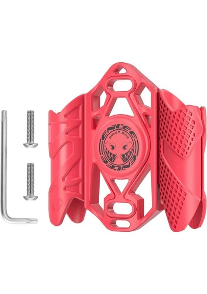 Kırmızı Stil Enlee Çok Fonksiyonlu Bisiklet Takip Cihazı Montaj Dirseği Bulucu Koruyucu Kapak Hava Etiketi Bisiklet Su Şişesi Kutusu Tutucu (Yurt Dışından)
