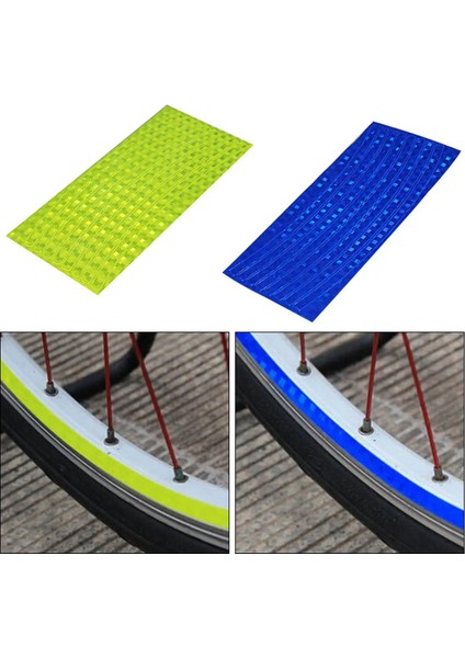 C Tarzı Açık Güvenlik Uyarı Dağ Bisikleti Bisiklet Jant Yansıtıcı Etiket Çıkartma Koruyucu Güvenlik Dağ Bisikleti Reflektör (Yurt Dışından) fırsatları