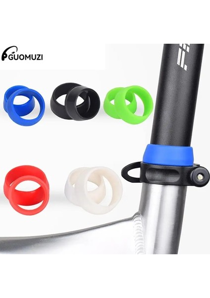 Yeşil Tarzı L Boyutu 1 Adet Mtb Yol Bisiklet Selesi Sonrası Kauçuk Halka Tozluk Bisiklet Silikon Su Geçirmez Dağ Bisikleti Seatpost Koruyucu Kılıf (Yurt Dışından) modelleri