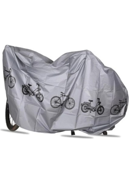 Gri Tarzı 200X100CM Su Geçirmez Bisiklet Örtüsü Açık Uv Guardian Mtb Bisiklet Çantası Bisiklet Yağmuru Önlemek Için Bisiklet Örtüsü Bisiklet Aksesuarları (Yurt Dışından)
