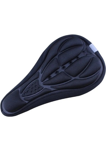 Siyah Stil Fiets Zadel Fietsen Koltuk Kapağı Kussen 3D Ademend Bisiklet Dağ Döngüsü Accessoires Kalıne Sponsu Ped Voor Açık, Yarış 1 Adet (Yurt Dışından)