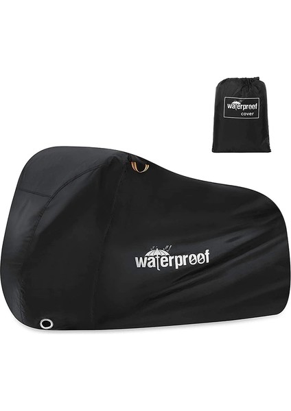 Beyaz Stil Bisiklet Örtüsü F Bisikletler, 210T Su Geçirmez Açık Bisiklet Depolama Koruyucu Yağmur Güneş Uv Toz Rüzgar Geçirmez Bisiklet Örtüsü (Yurt Dışından)