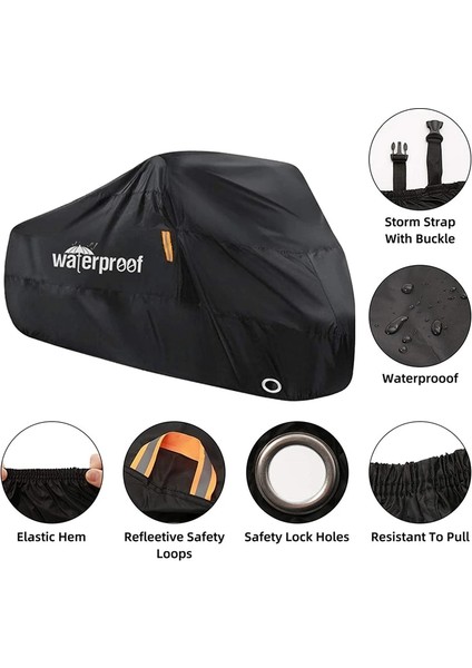 Beyaz Stil Bisiklet Örtüsü F Bisikletler, 210T Su Geçirmez Açık Bisiklet Depolama Koruyucu Yağmur Güneş Uv Toz Rüzgar Geçirmez Bisiklet Örtüsü (Yurt Dışından) modelleri