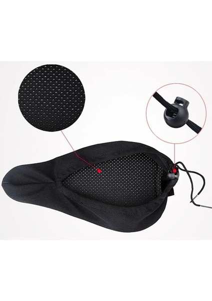 Mavi Stil Yeni Bisiklet Bisiklet Bisiklet Silikon Sele Koltuk Örtüsü Silika Jel Yastık Yumuşak Ped SAL99 (Yurt Dışından) modelleri