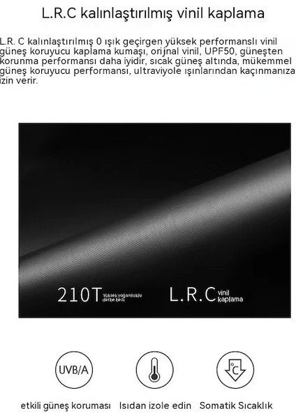 Kadınlar Için Taşınabilir Ultra Hafif Güneşlik Güneş Şemsiyesi Cebi Şemsiye (Yurt Dışından)