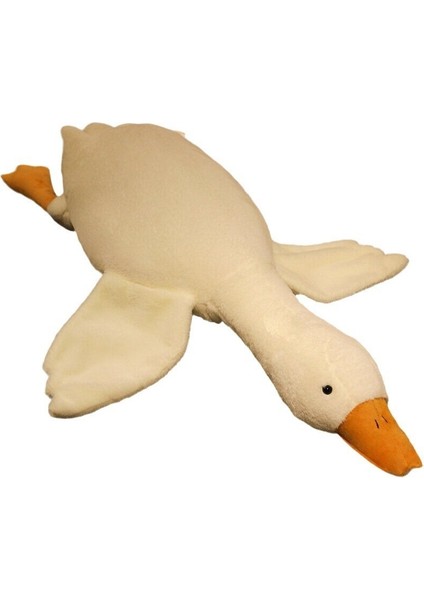 Büyük Beyaz Kaz Yastık Peluş Oyuncak Büyük Kaz Bebek Bacakları Uyuyan Bebek En Iyi Arkadaşı (Yurt Dışından)