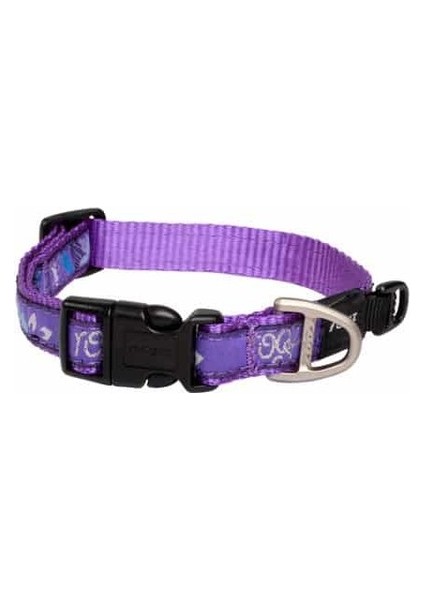 Fancy Dress Halsband L Purple Forest Boyun Tasması