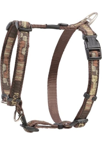 Fancy Dress Tuig M Mocha Bone Göğüs Tasması