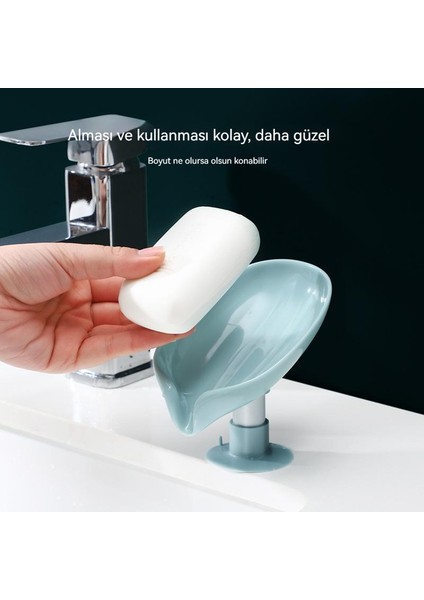 Sabun Sabun Depolama Rafı Ücretsiz Yumruk Banyo Yaratıcı Vantuz Duvara Monte Sabun Rafı (Yurt Dışından)