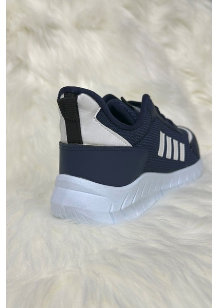 Günlük Erkek Sneaker Fileli Bağcıklı Rahat Esnek Dikiş Detaylı Yürüyüş Spor Ayakkabı 1453