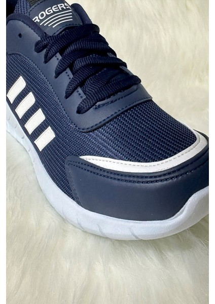 Günlük Erkek Sneaker Fileli Bağcıklı Rahat Esnek Dikiş Detaylı Yürüyüş Spor Ayakkabı 1453
