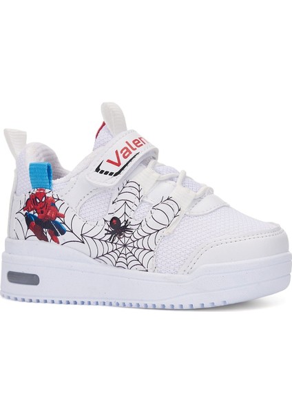 Günlük Kız Erkek Bebe Işıklı Cırtlı Lastik Bağcık Örümcek Adam Kelebek Detaylı Sneaker 267