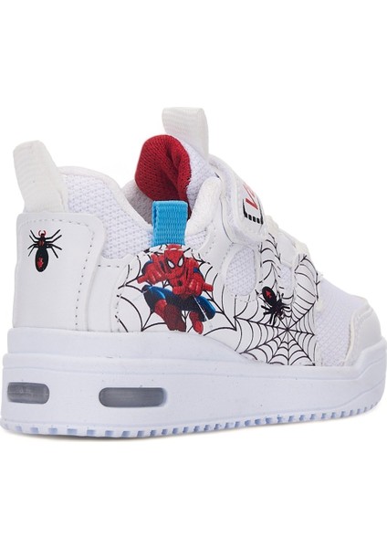 Günlük Kız Erkek Bebe Işıklı Cırtlı Lastik Bağcık Örümcek Adam Kelebek Detaylı Sneaker 267 fırsatları
