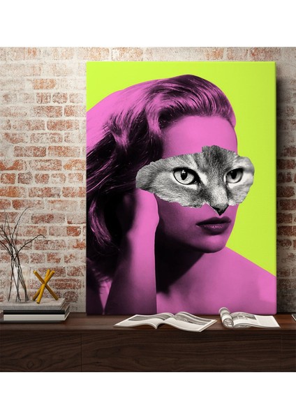 Fantastic Tasarımlı Kanvas Tablo-33 70X100CM Ev Dekorasyonu, Ev Hediyesi