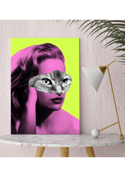 Fantastic Tasarımlı Kanvas Tablo-33 30X50CM Ev Dekorasyonu, Ev Hediyesi