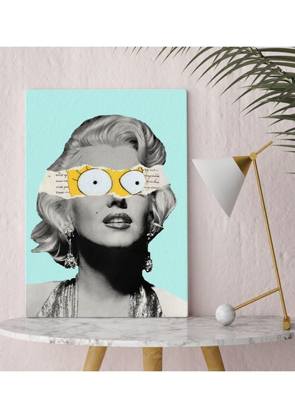 Fantastic Tasarımlı Kanvas Tablo-44 30X50CM Ev Dekorasyonu, Ev Hediyesi