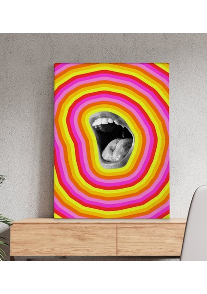 Fantastic Tasarımlı Kanvas Tablo-31 50X70CM Ev Dekorasyonu, Ev Hediyesi