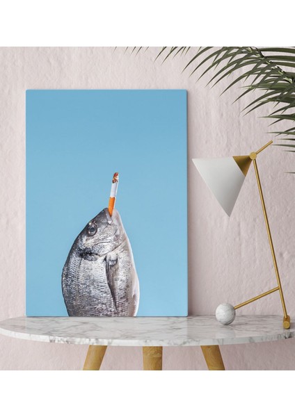 Fantastic Tasarımlı Kanvas Tablo-37 30X50CM Ev Dekorasyonu, Ev Hediyesi