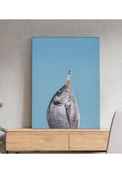 Fantastic Tasarımlı Kanvas Tablo-37 50X70CM Ev Dekorasyonu, Ev Hediyesi