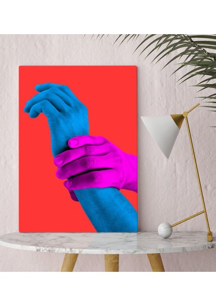 Fantastic Tasarımlı Kanvas Tablo-36 30X50CM Ev Dekorasyonu, Ev Hediyesi