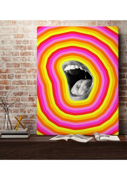 Fantastic Tasarımlı Kanvas Tablo-31 70X100CM Ev Dekorasyonu, Ev Hediyesi