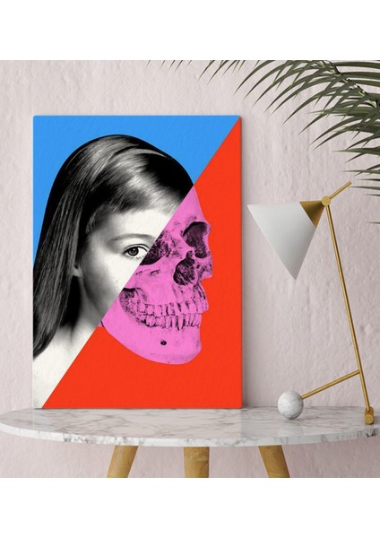 Fantastic Tasarımlı Kanvas Tablo-41 30X50CM Ev Dekorasyonu, Ev Hediyesi