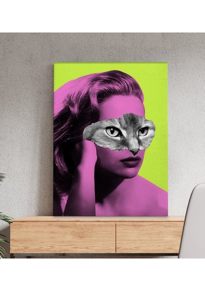 Fantastic Tasarımlı Kanvas Tablo-33 50X70CM Ev Dekorasyonu, Ev Hediyesi