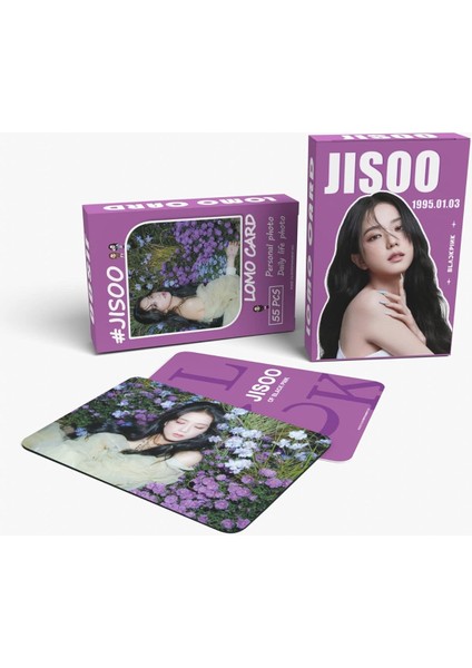 55PCS Blackpink Lomo Kartları Blackpink Albüm Kpop Kartpostallar Için Kartpostallar (Jisoo) (Yurt Dışından) modelleri