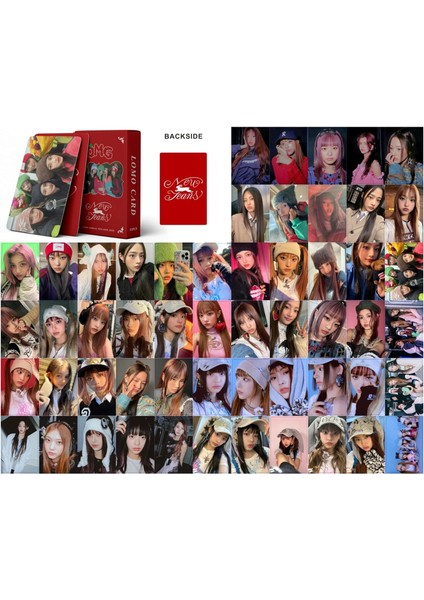 Kpop Newjeans Photocards 55PCS Newjeans Omg Albüm Lomo Card Newjeans Mini Fotoğraf Kartları Newjeans Poster Kartları Hayranlar Için (Yurt Dışından)