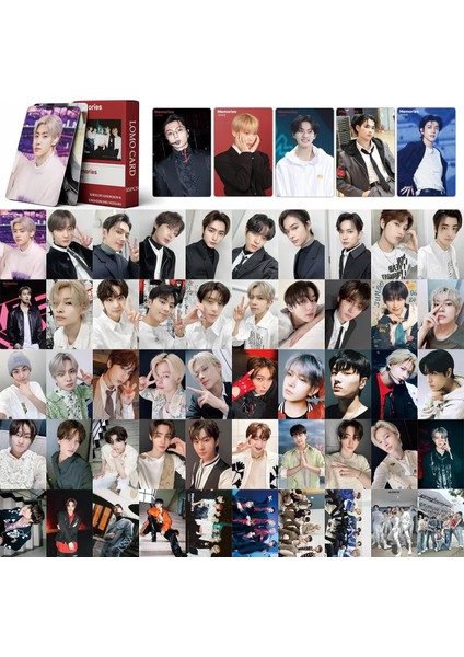 55PCS Enhypen Lomo Kartları Enotypen Memorılar: Adım 2 Yeni Albüm Lomo Kartları Enhypen Poster Kartları Hayranlar Için (Yurt Dışından)