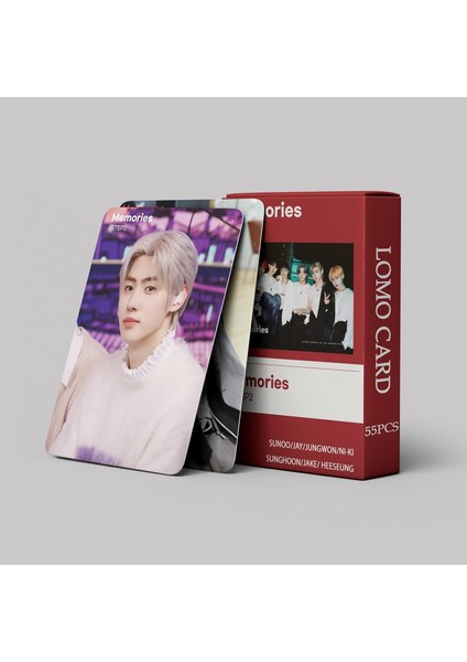 55PCS Enhypen Lomo Kartları Enotypen Memorılar: Adım 2 Yeni Albüm Lomo Kartları Enhypen Poster Kartları Hayranlar Için (Yurt Dışından) modelleri