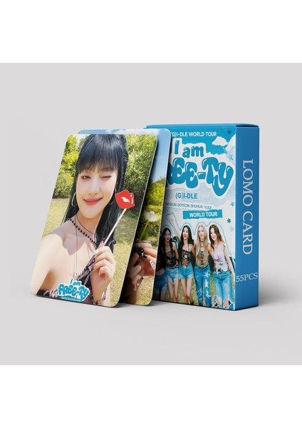 55PCS (G) I-Dle Lomo Kartları (G) I-Dle Fotocard (G) I-Dle I-Dle I Far-Ty Tyt Albüm (G) I-Dle Kartpostalları Hayranlar Için (Yurt Dışından) modelleri