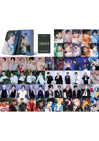 Kpop 55PCS Yarın x Birlikte Fotoğraf Kartları Txt Tatlı Yeni Albüm Txt Lomo Kartları Txt Kazanlar Fan'lar Için (Mavi) (Yurt Dışından)