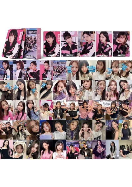 Kpop Iki Kez Lomo Kartları 55PCS Iki Kez DEVRE24 Yeni Albüm Photocards Iki Kez Mini Lomo Kartpostallar Için Fan Hediyesi (Yurt Dışından)