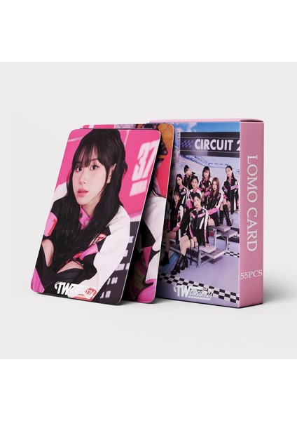 Kpop Iki Kez Lomo Kartları 55PCS Iki Kez DEVRE24 Yeni Albüm Photocards Iki Kez Mini Lomo Kartpostallar Için Fan Hediyesi (Yurt Dışından) modelleri
