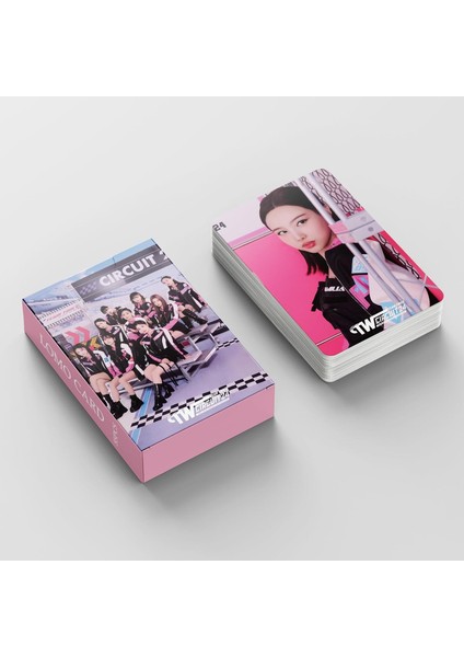 Kpop Iki Kez Lomo Kartları 55PCS Iki Kez DEVRE24 Yeni Albüm Photocards Iki Kez Mini Lomo Kartpostallar Için Fan Hediyesi (Yurt Dışından) fırsatları