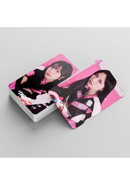 Kpop Iki Kez Lomo Kartları 55PCS Iki Kez DEVRE24 Yeni Albüm Photocards Iki Kez Mini Lomo Kartpostallar Için Fan Hediyesi (Yurt Dışından) indirimleri