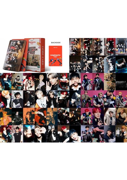 Entepen 55PCS Enhypen Lomo Kartları Entepen Manifesto: 1. Gün Albüm Lomo Kartları Enhypen Poster Kartları Hayranlar Için (Yurt Dışından)