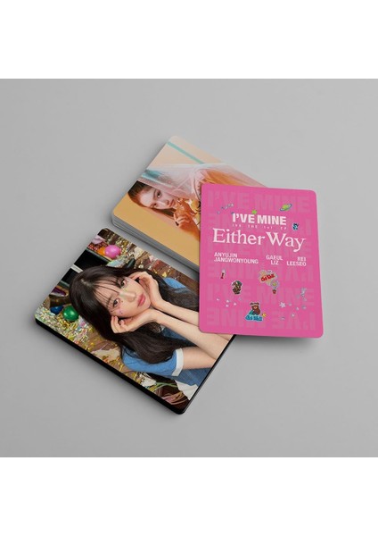 55PCS Kpop Ive Lomo Kartları Her Iki Şekilde De 2023 Yeni Albüm Ive Mal Kartpostallar Hayranlar Için Tebrik Kartları (B-Laser) (Yurt Dışından) fırsatları