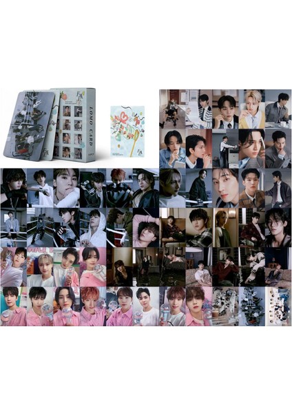 55PCS On Yedi Fotokard On Yedi Lomo Kartı On Yedi 10. Mini Albüm Lomo Kartlar On Yedi Kartpostal Hayranları (Fml-1) (Yurt Dışından)