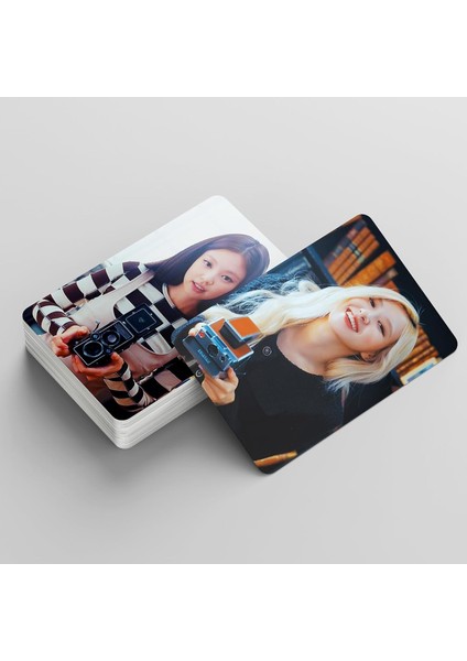 55PCS Blackpink Lomo Kartları Blackpink Fotocards 2023 Mini Fotokardlar Kpop Bp Posterler Posterler Hayranlar Için (Yurt Dışından) indirimleri