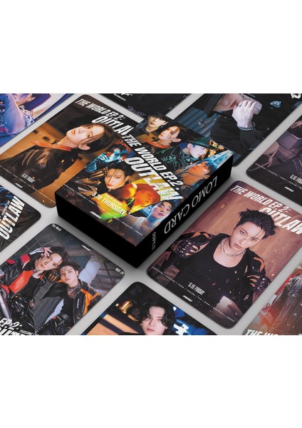 Kpop Ateez 55PCS Ateez Grubu Lomo Kartları Ateez The World Ep.2: Outlaw Yeni Albüm Ateez Fan For Geviyesi (B) (Yurt Dışından) fiyatları
