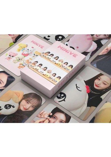 Kpop Ive Lomo Kartları 55PCS Ive Minive Yeni Fotoğraf Albümü Ive Mini Lomo Hayranlar Için Kartpostallar (Yurt Dışından) fiyatları