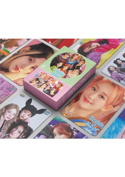 Stayc Lomo Teddy Bear Stayc 55PCS Mini Fotoğraf Kartları Stayc Mart Fotoğraf Albümü Hayranlar Için (Yurt Dışından) fiyatları