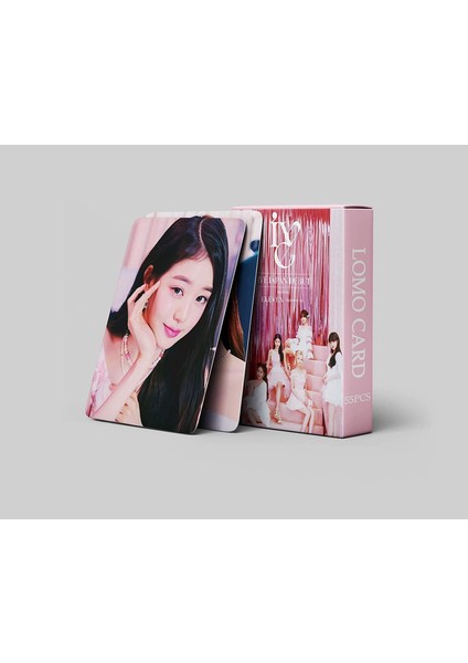 Kpop Ive Lomo Kart Photocards 55PCS Ive Eleven Yeni Albüm Lomo Card Ive Mini Fotoğraf Kartları Ive Poster Kartları Hayranlar Için (Yurt Dışından) modelleri