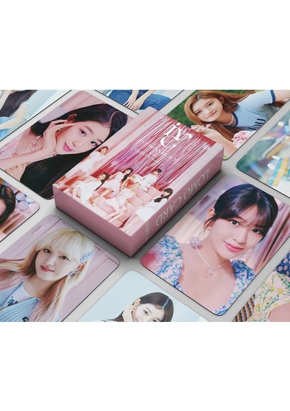 Kpop Ive Lomo Kart Photocards 55PCS Ive Eleven Yeni Albüm Lomo Card Ive Mini Fotoğraf Kartları Ive Poster Kartları Hayranlar Için (Yurt Dışından) fırsatları