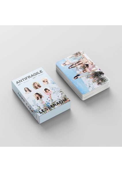 Lesserafim Lomo 55 x Lesserafim Anti-Frague Yeni Albüm Lesserafim Kartpostallar Taraftarlar Için Kartlar (A) (Yurt Dışından) fırsatları